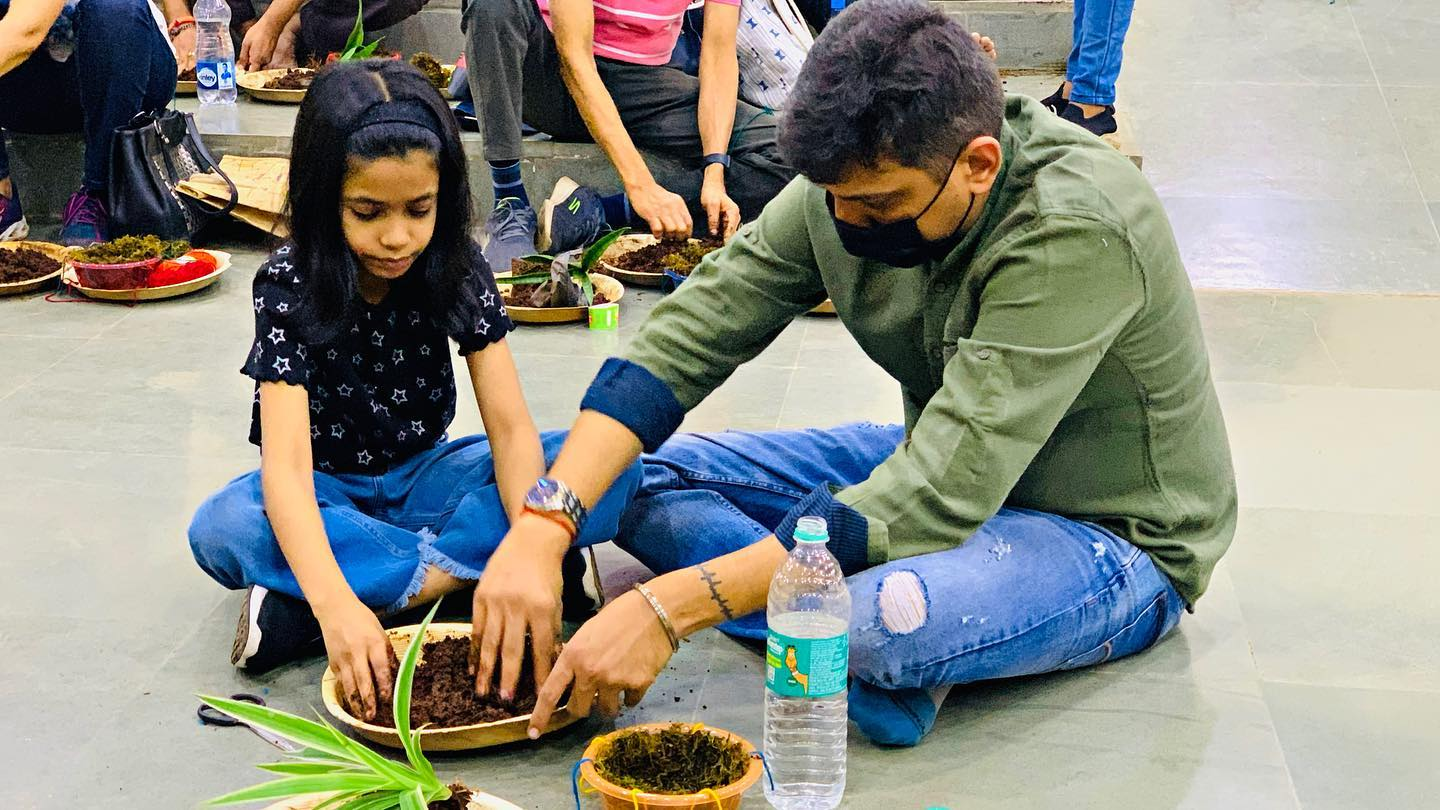 Kokedama Workshop at Maharashtra Nature Park