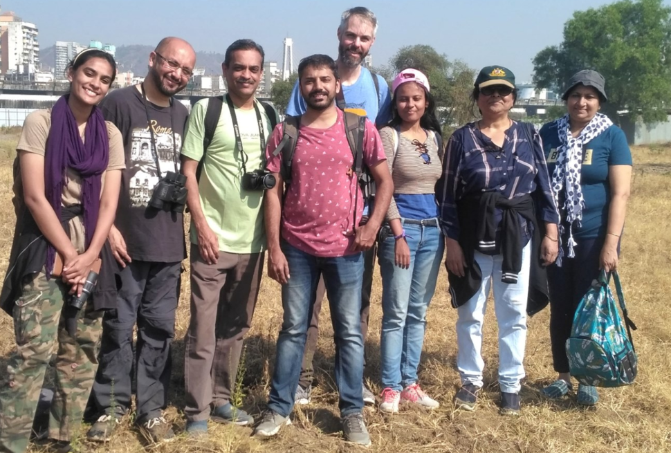 Explorers on the Kharghar Shrublands excursion